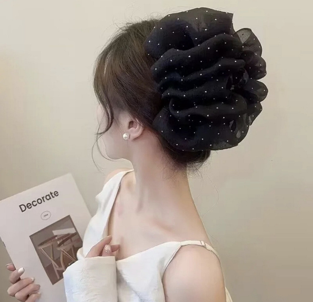 Шпилька крабік "Бант" великий Сміла - фото 5