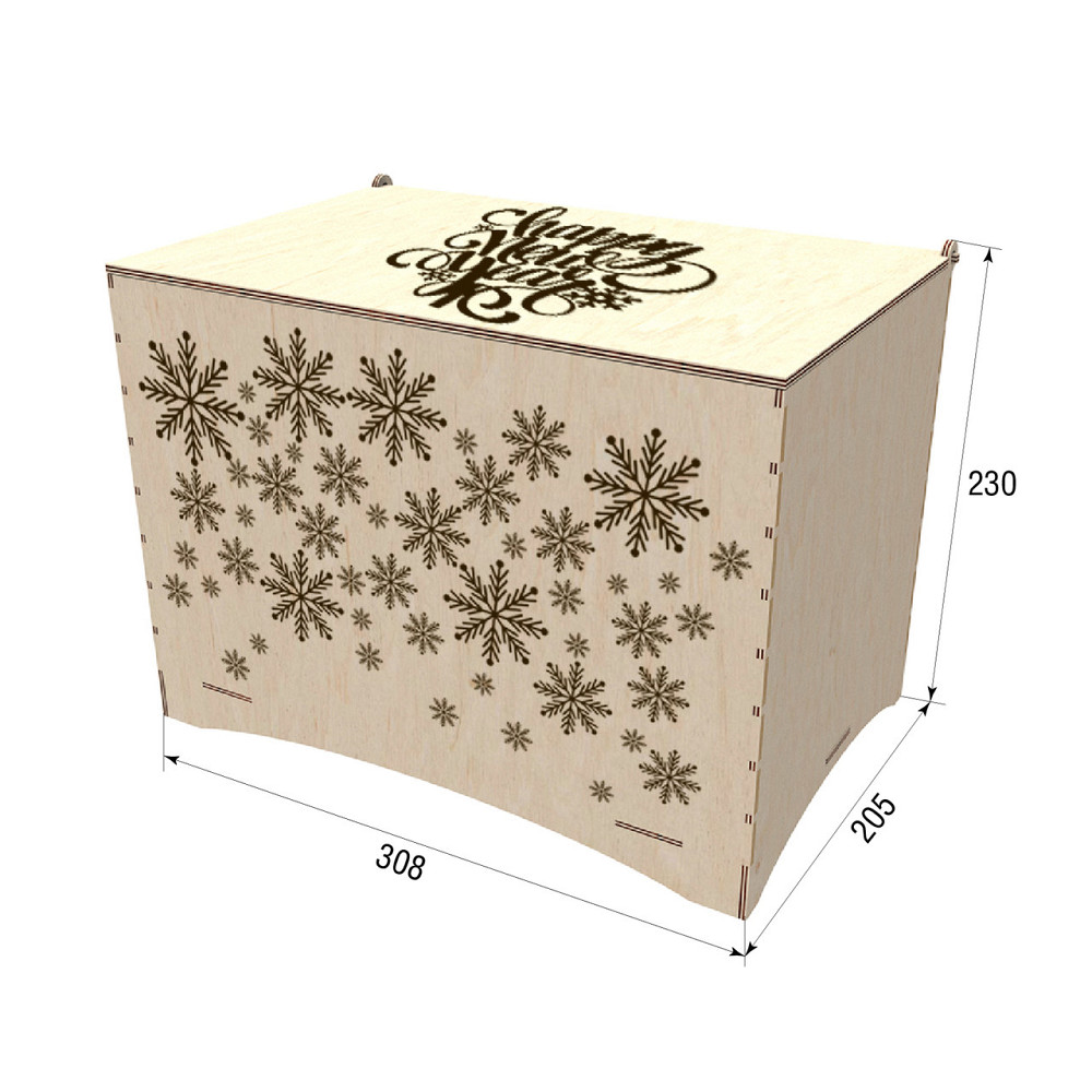 Подарочная коробка EKOSTAR 308х205х230 Киев - изображение 2