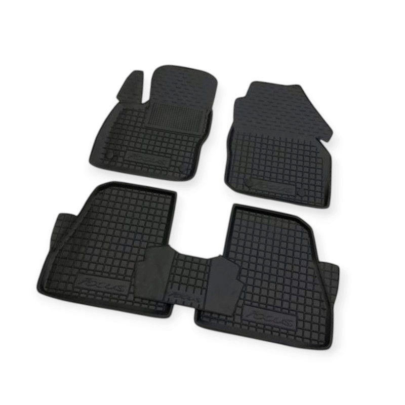 Коврики ford focus iii 2011-2018 борт 2,5см, с перемычкой Avto-Gumm салона Мукачево - изображение 1