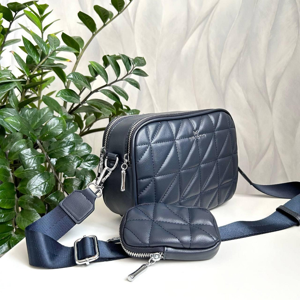 Брендова жіноча сумка крос-боді. Жіноча чорна сумка маленька через плече. 8862 Київ - фото 3