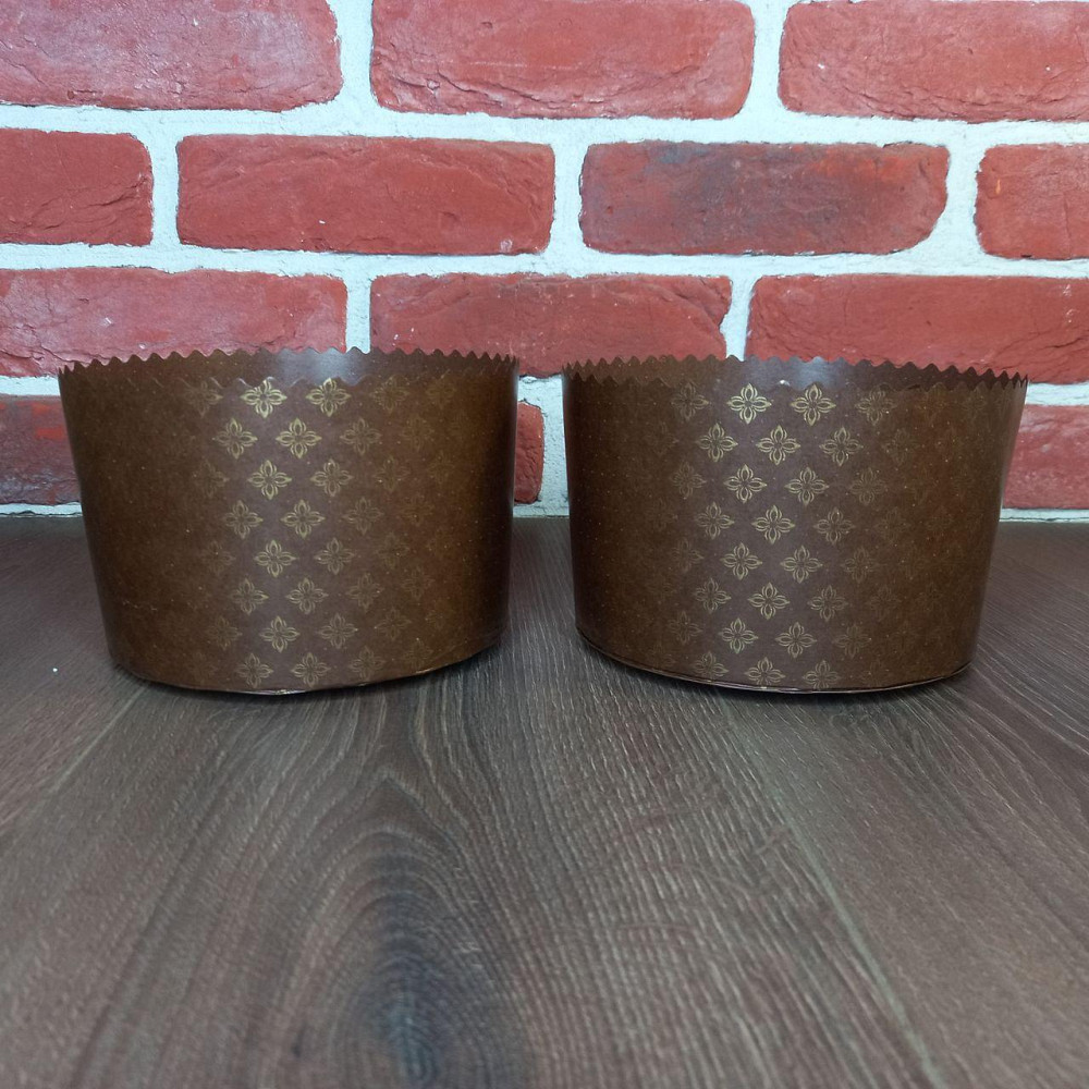 Форма для пасок 1 кг d178×h110 мм Серія Італія паперова, 50 шт, для випікання Великодня Харків - фото 5