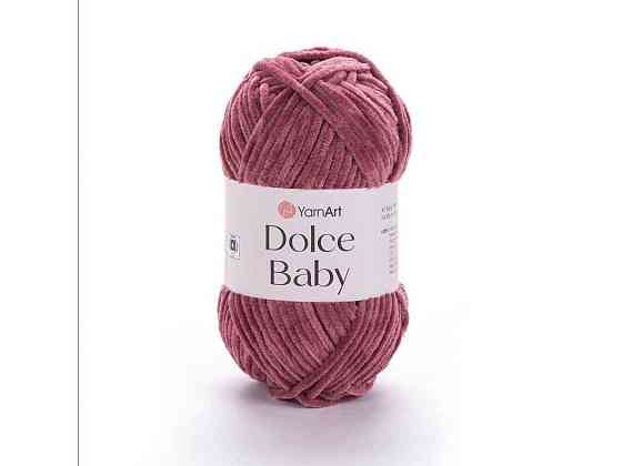 Пряжа Dolce Baby суха троянда 100% мікрополіестр 85м 50г 5шт/уп 751 ТМ YarnArt Київ
