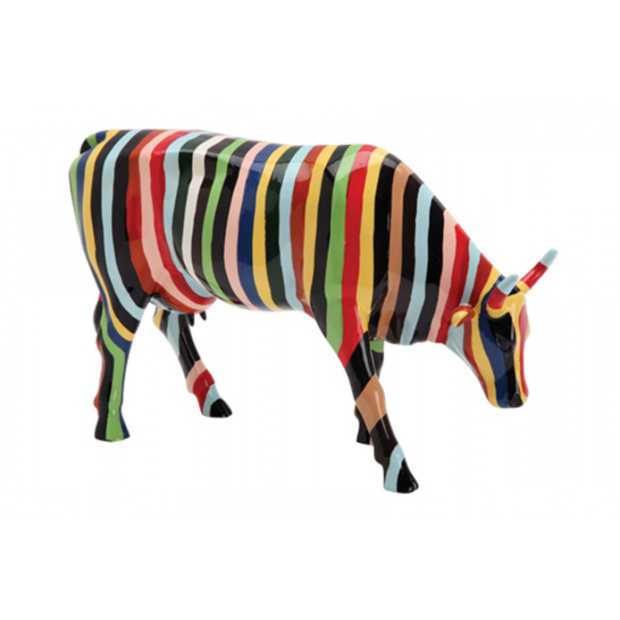 Коллекционная статуэтка Cow Parade корова Striped, Size L Киев - изображение 1