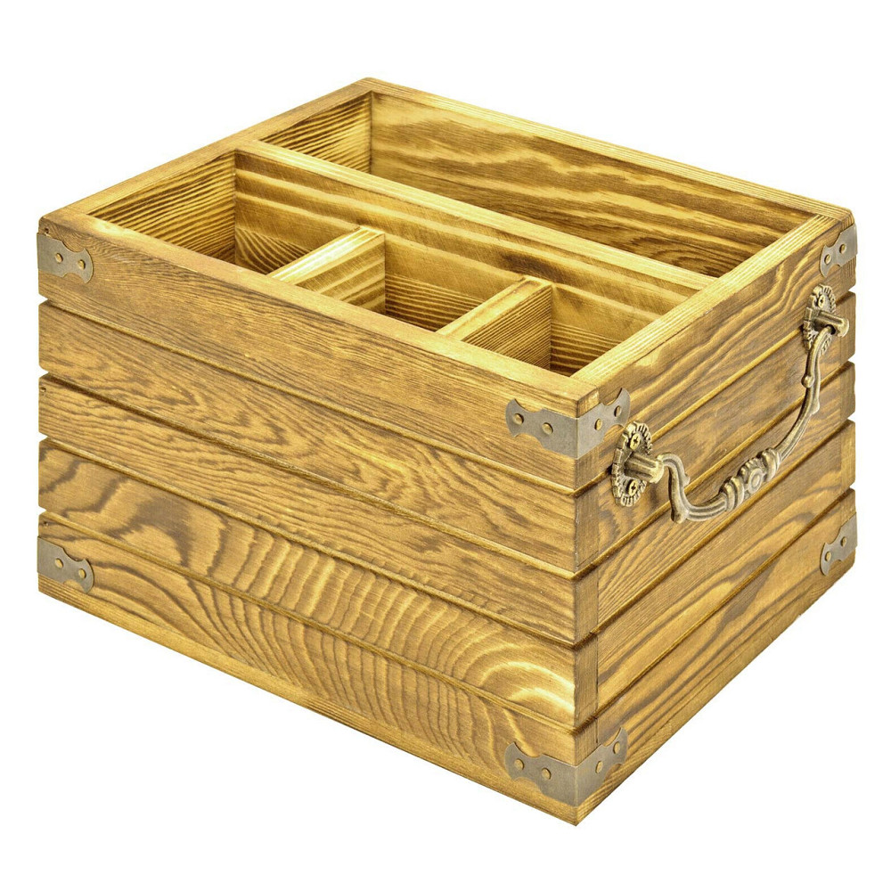 Підставка для столових приладів "Алеанза" сієна Миколаїв - фото 1