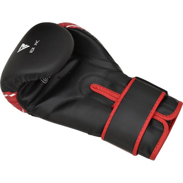 Боксерські рукавиці RDX 4B Robo Kids Red/Black 6 унцій (капа в комплекті) Каменское - изображение 6