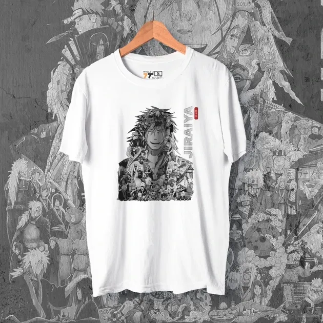 Футболка для подростка мальчика с принтом Наруто Джирайя Манга Размер 160 Anime10344 Днепр - изображение 1