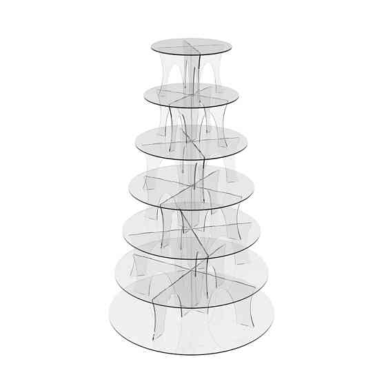 Подставка EKOSTAR под торты и для кенди бара на 7 ярусов Киев