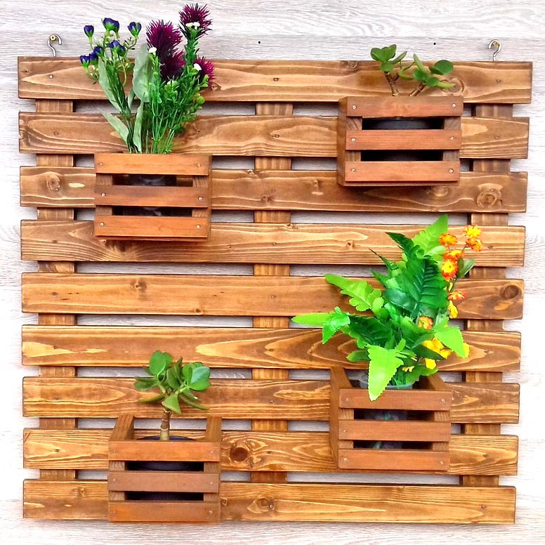 Полка настенная для цветов 