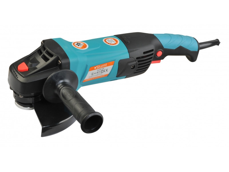 Угловая шлифовальная машина (180 мм, 1800 Вт, плавный пуск) Sturm AG9018P (читать описание) Ровно - изображение 1