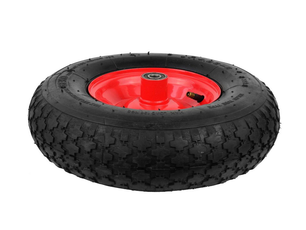Колесо тачки пневматичне 4.00-6 2PR (320x90мм/136кг) Киев - изображение 3