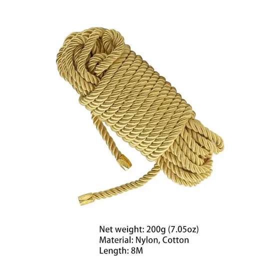 Мотузка для шибарі LOCKINK SEVANDA Shibari Pratice Rope Golden, 8 метрів Львов