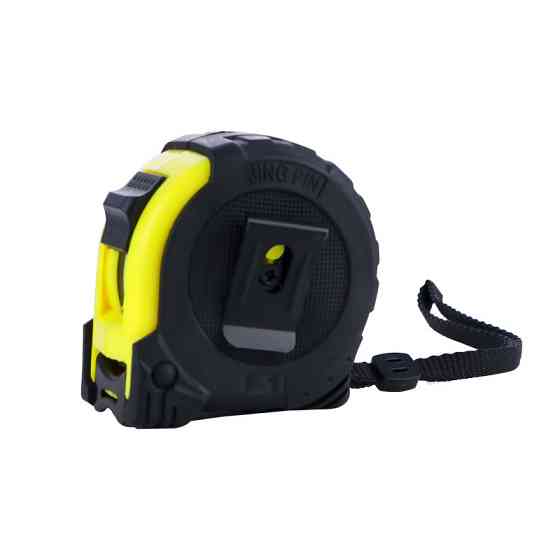 Рулетка строительная 10м с стопором и резиновым корпусом Киев