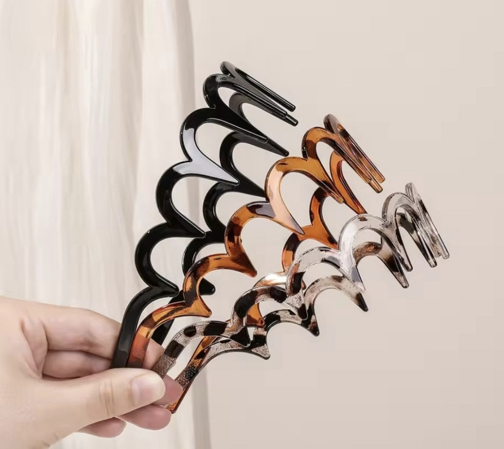 Обруч ободок для волосся Чорний Сміла - фото 7