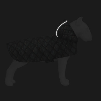 Дождевик для животных WAUDOG Clothes с капюшоном "Луска" XS (355-0179) Винница - изображение 4