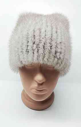 Норковая шапка женская Николь Жемчуг Харьков