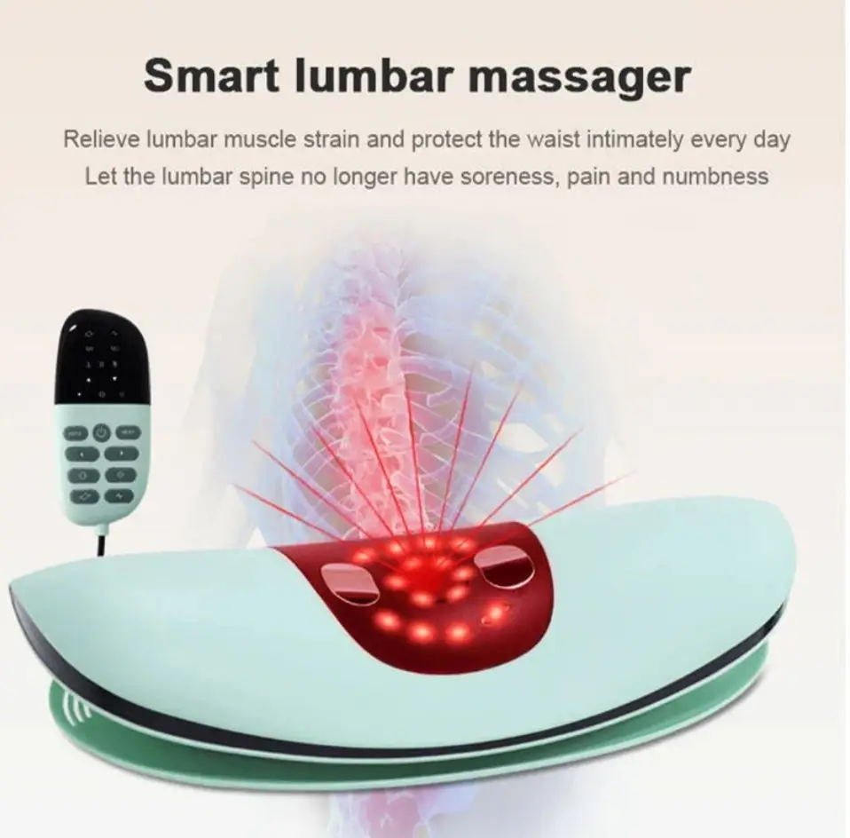 Массажер для поясницы и спины ST-1202 (вибрационный массаж, согревающий компресс) Винница - изображение 8