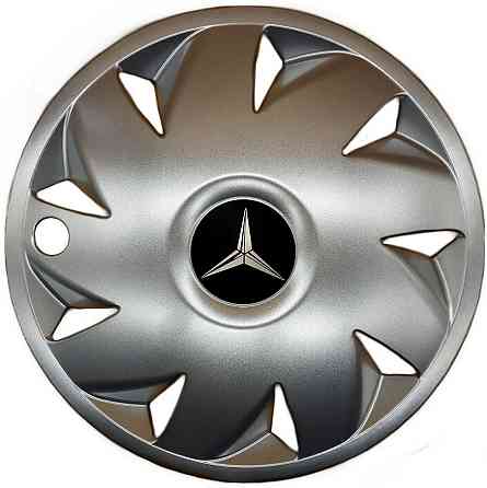 Автомобильные модельные колпаки R14 Mercedes-Benz 210 4шт, SJS, серебряные Киев