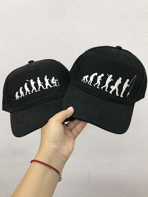 Кепки\ бейсболки с картинкой эволюции Черновцы - изображение 1