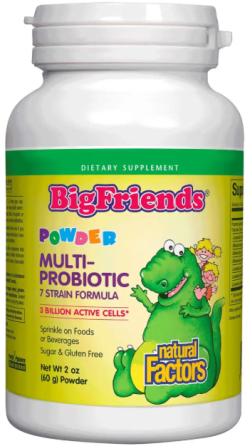 Пробіотик для дітей Natural Factors BigFriends Multi-Probiotic Powder 3 Billion 60g Київ