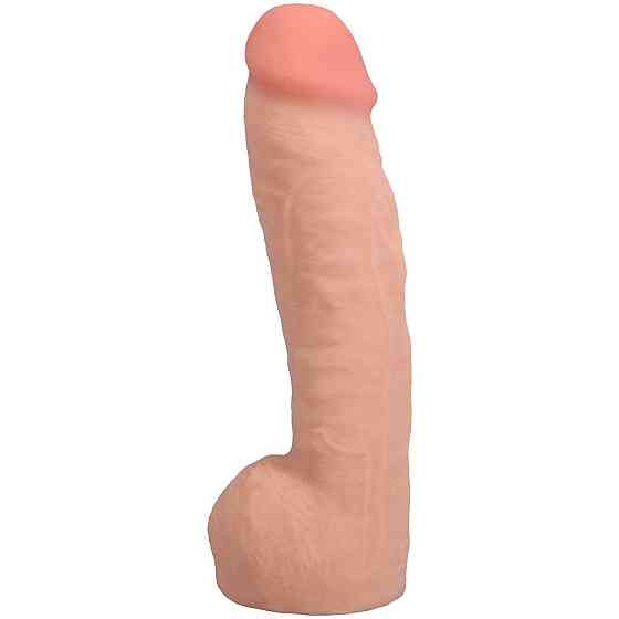Фалоімітатор Doc Johnson The Realistic Cock ULTRASKYN - 12 Inch Hung with Balls Vanilla Sex Aura Київ