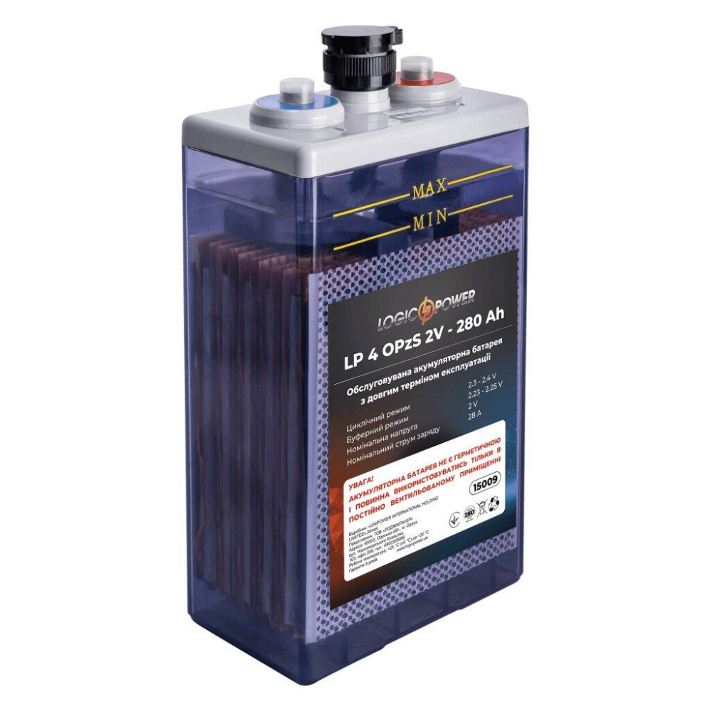 Акумуляторна батарея LP 40OPzS 2V - 280 Ah Київ - фото 2