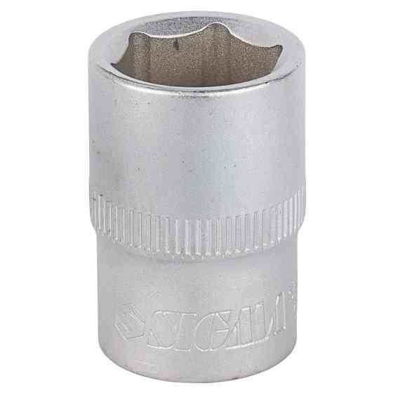 Насадка шестигранна коротка 1/2" 18 мм CrV mid SIGMA (6071181) Київ