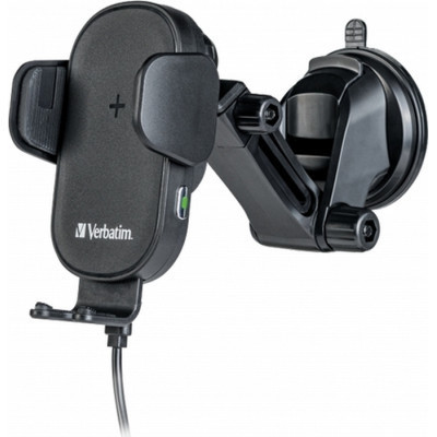 Універсальний автотримач Verbatim FWC-01 with Qi Fast Wireless Car Charger (49552) Вінниця - фото 1