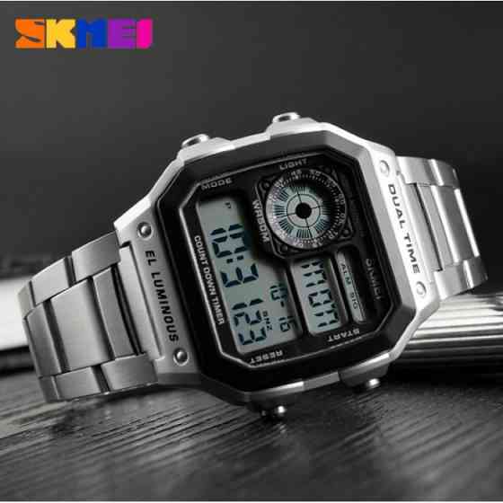 Мужские часы Skmei 1335 Ripple Silver Винница