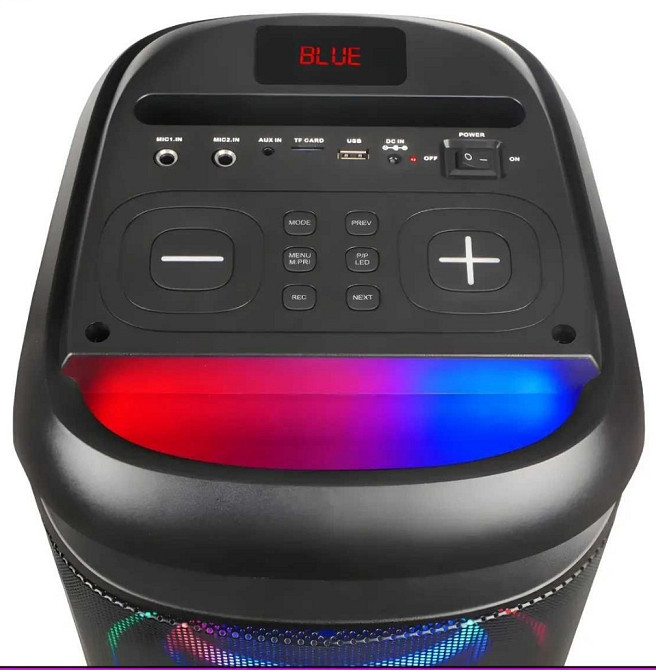 Портативна bluetooth колонка 40W 2×6.5 блютуз колонка Харків - фото 4