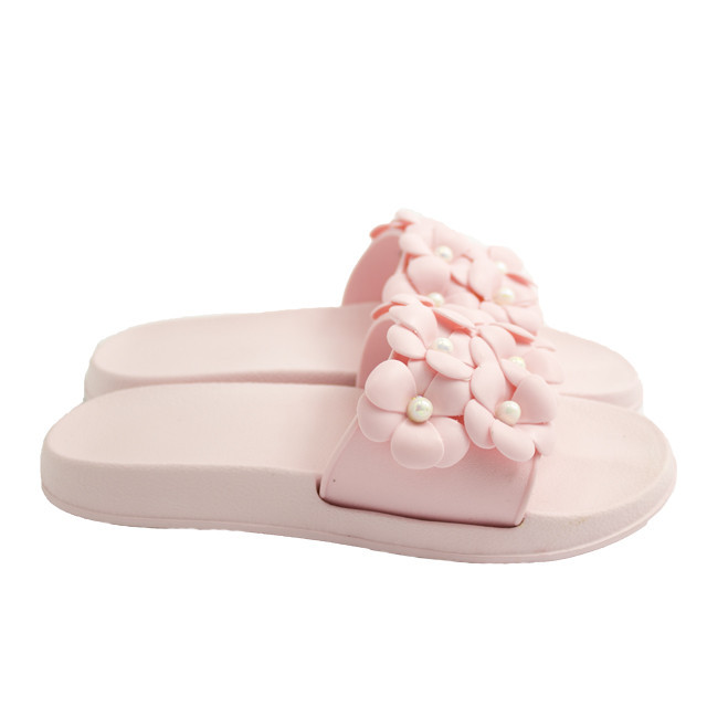 Шльопанці жіночі рожеві "Квіткові" 36 37 38 розмір Одеса - фото 1