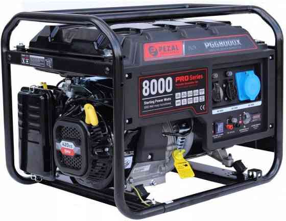 Генератор бензиновий PEZAL PGG8000X 6,5кВт Коломыя