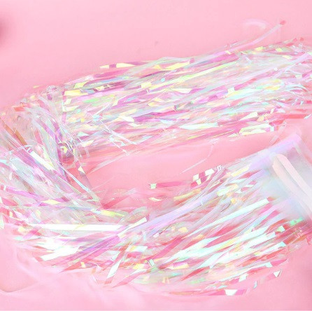 Занавески дождик для фотозоны 2 м на 1 м перламутровый Киев - изображение 7