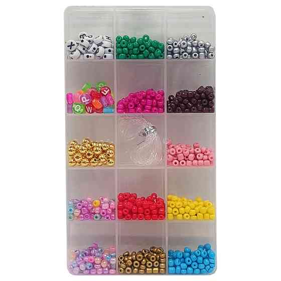 Набір бісеру для виготовлення креативних аксесуарів 1198-36 Вінниця
