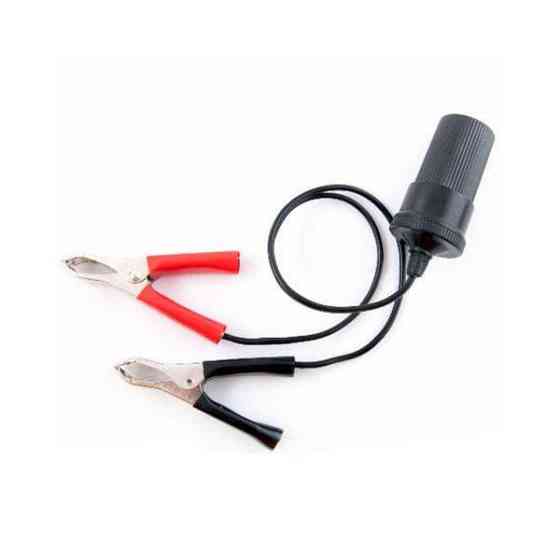 Разъем прикуривателя Uragan 90100 с зажимами АКБ Харьков