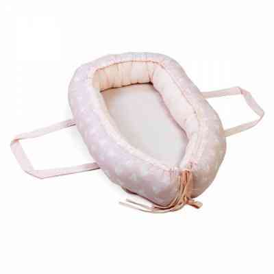 Пеленальный матрасик Верес Кокон с пледом Summer Bunny pink (450.06) Винница