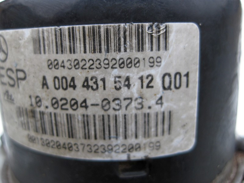 Mercedes-Benz  A0044316212 Гідравлічний блок ABS - ESP C-Class S203 W203 CLC C203 CLK C209 SLK R171 Одесса - изображение 7