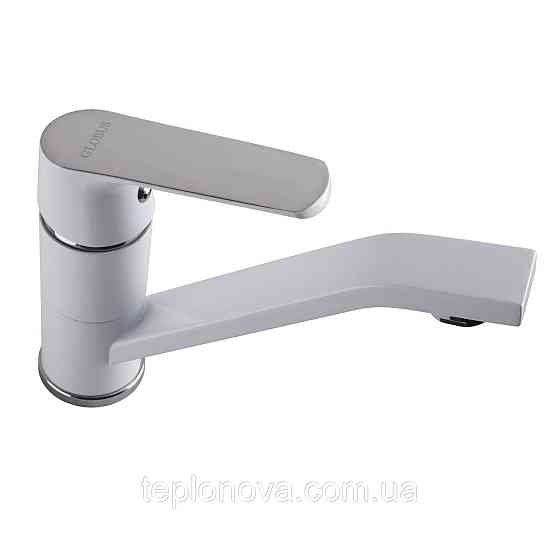 Змішувач для умивальника Globus Lux Laguna GLA-0203MQ-7-WHITE Чернівці