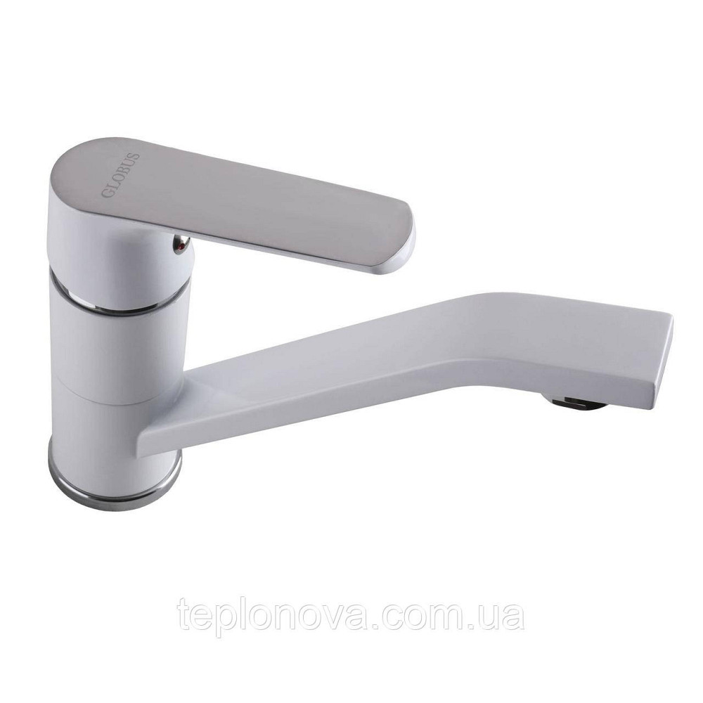 Змішувач для умивальника Globus Lux Laguna GLA-0203MQ-7-WHITE Чернівці - фото 3