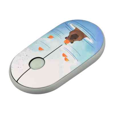 Мишка 2E MF300 CAPYBARATANGERINE Silent Wireless/Bluetooth Green (2E-MF300WCAPIBARAGN) Вінниця