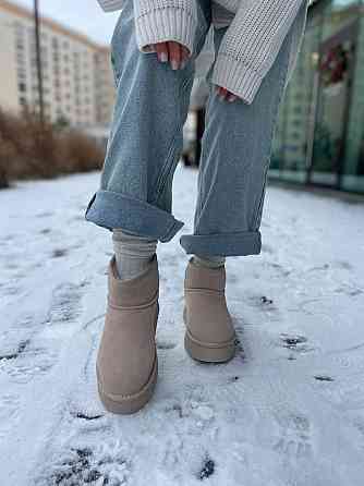 Hengji Угги жіночі HENGJI T38-3 бежеві (зима, замша натуральна) (5739) 39 Коломия