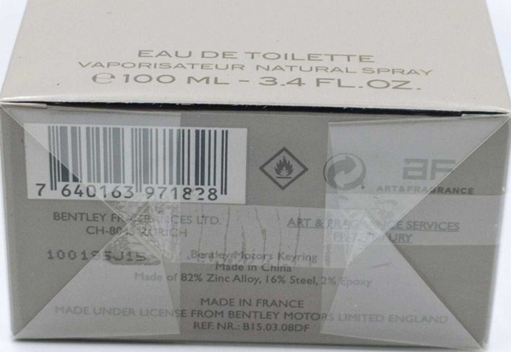 Парфумерія: Bentley Infinite edt 100ml.Оригінал! Київ - фото 4