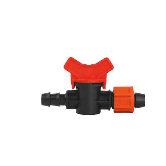 Кран-переходник для капельной ленты Ø16мм FLORA (5079594) Ровно