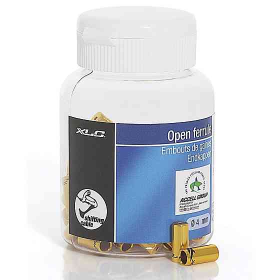 Наконечники для переключателей на рубашки XLC SH-X07, ø4.0мм, 50шт, золотой Киев