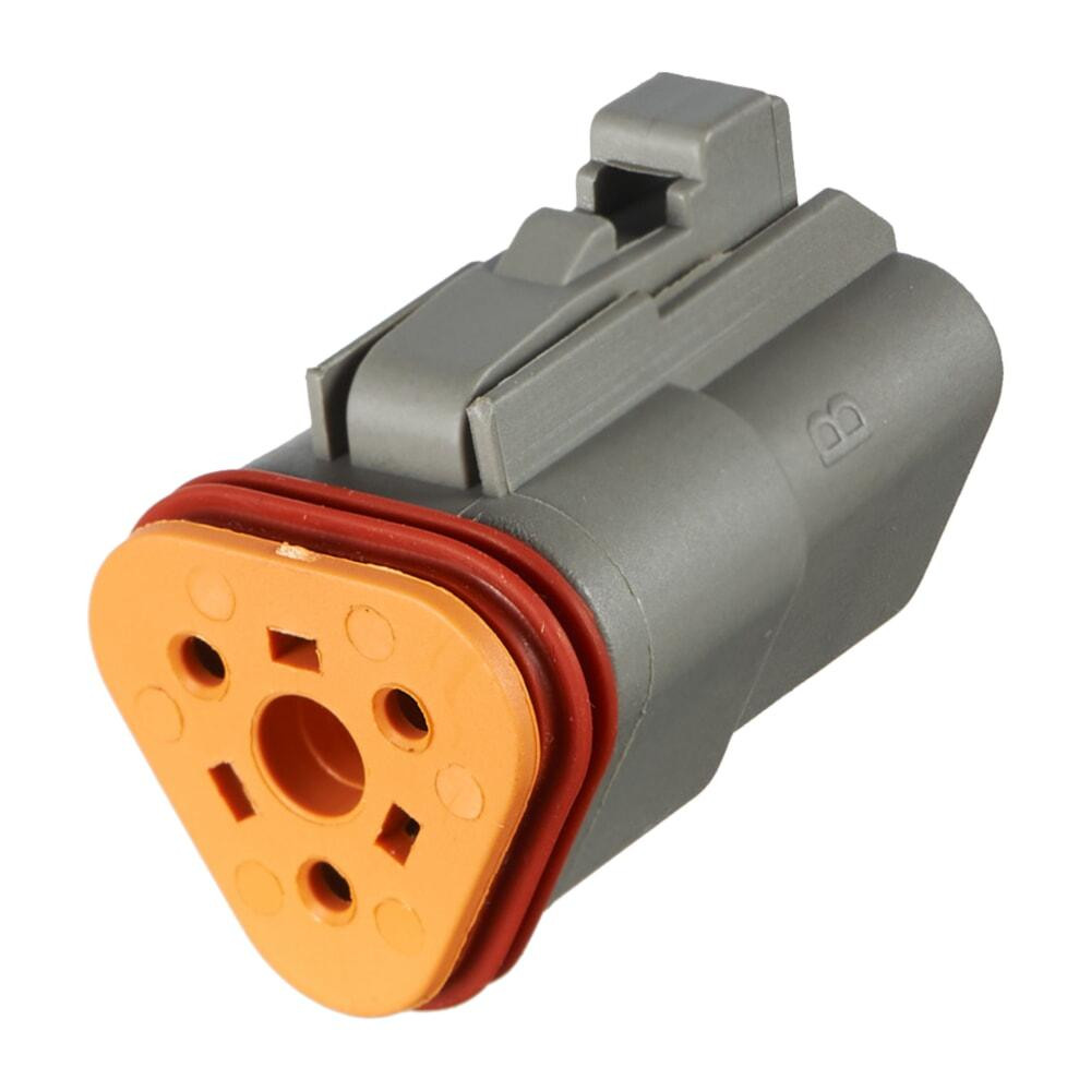 Роз'єм конектор 3-кон., Спецтехника, DT06-3S, DT06-3S-E004, DEUTSCH Америка, Британия, CAT, JCB, MAN 40621 Київ - фото 2