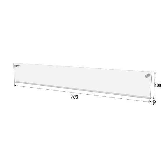 Полиця EKOSTAR настінна 700х100 Київ