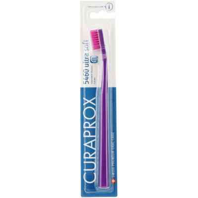 Зубная щетка Curaprox CS 5460 Ultra Soft Ультрамягкая D 0.10 мм Фиолетовая с розовой щетиной (CS 5460-34) Винница