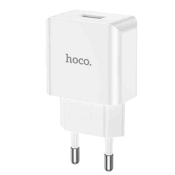 Мережевий зарядний пристрій HOCO C106A Leisure single port charger White Київ