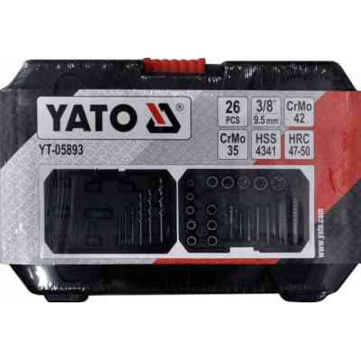 Екстрактор Yato набір для гвинтів та штифтів 26 шт (YT-05893) Вінниця