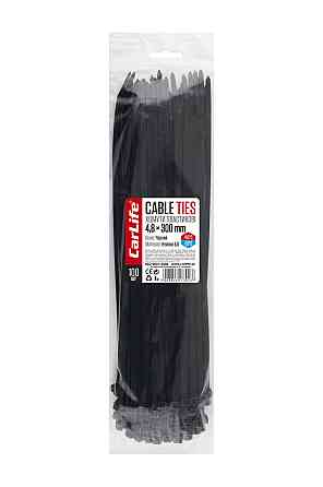 Хомути пластикові чорні 4,8x300мм, 100шт Киев