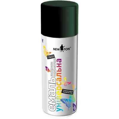 Аэрозольная краска для автомобиля New Ton універсальна 6005 т.зелений, аер. 400 мл (000000223) Винница